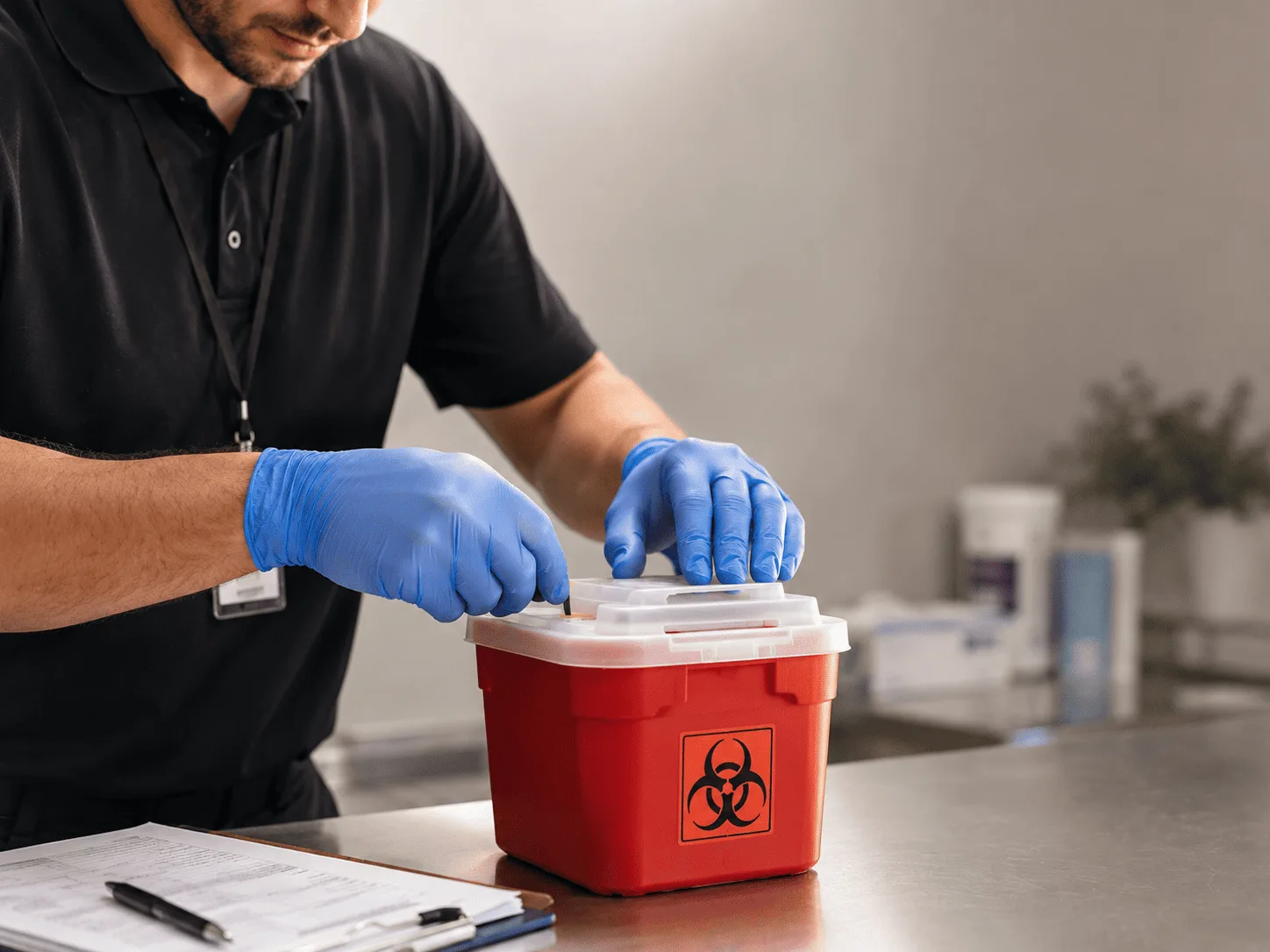 Why choose Sharps Waste Disposal in Kenefic, OK